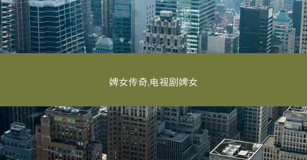 婢女传奇,电视剧婢女