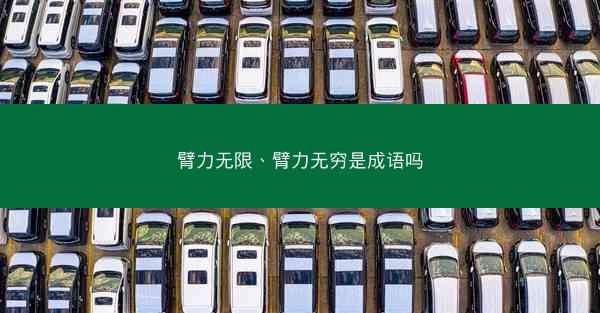 臂力无限、臂力无穷是成语吗