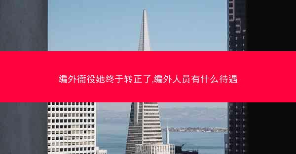 编外衙役她终于转正了,编外人员有什么待遇