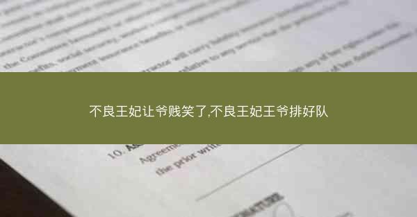 不良王妃让爷贱笑了,不良王妃王爷排好队