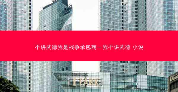 不讲武德我是战争承包商—我不讲武德 小说