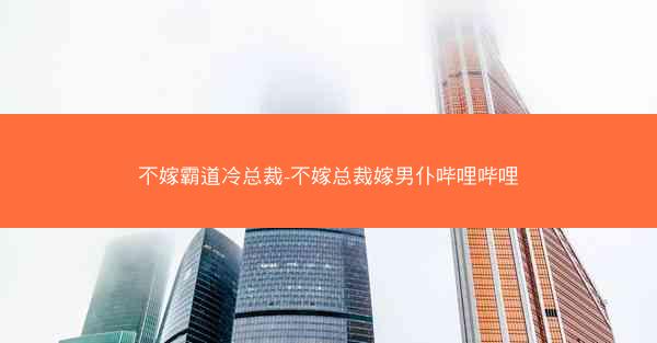 不嫁霸道冷总裁-不嫁总裁嫁男仆哔哩哔哩