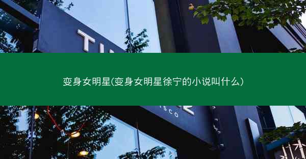 变身女明星(变身女明星徐宁的小说叫什么)