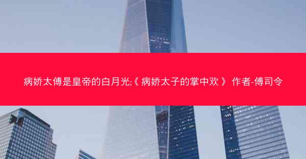 病娇太傅是皇帝的白月光;《病娇太子的掌中欢》 作者-傅司令