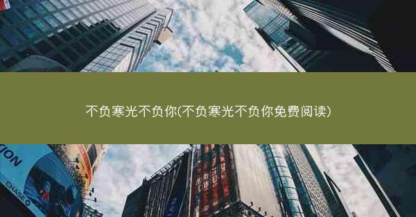 不负寒光不负你(不负寒光不负你免费阅读)