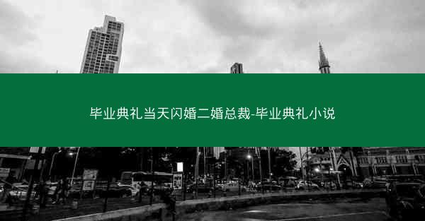 毕业典礼当天闪婚二婚总裁-毕业典礼小说