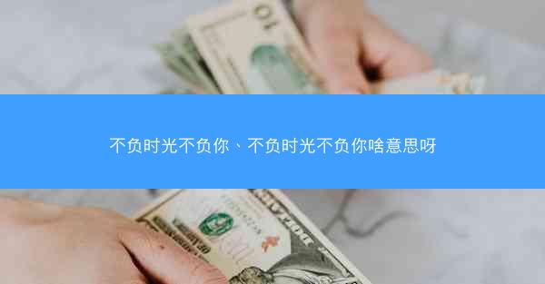 不负时光不负你、不负时光不负你啥意思呀