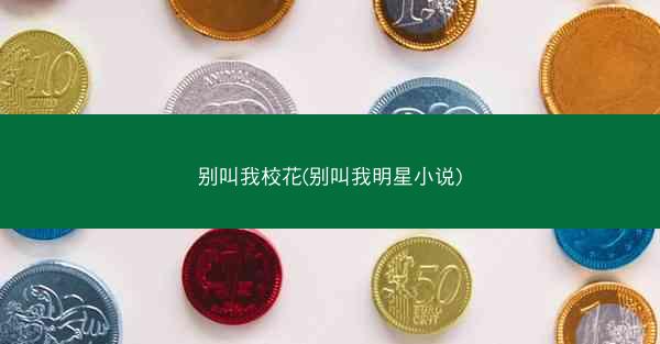 别叫我校花(别叫我明星小说)