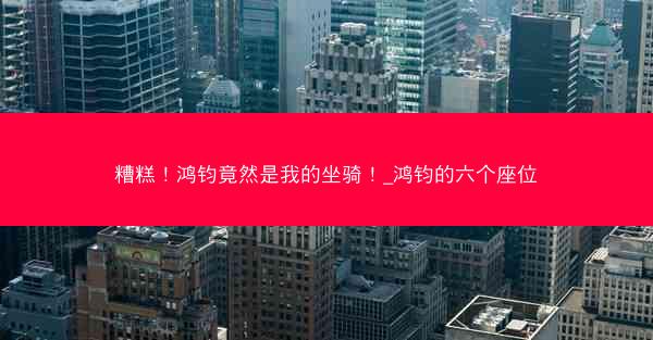 糟糕！鸿钧竟然是我的坐骑！_鸿钧的六个座位