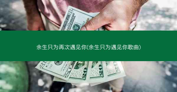 余生只为再次遇见你(余生只为遇见你歌曲)