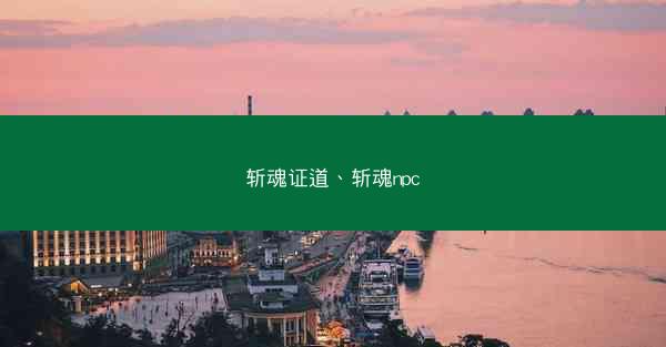 斩魂证道、斩魂npc