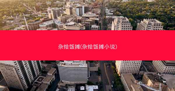杂烩饭摊(杂烩饭摊小说)