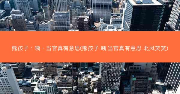 熊孩子：咦，当官真有意思(熊孩子-咦,当官真有意思 北风笑笑)