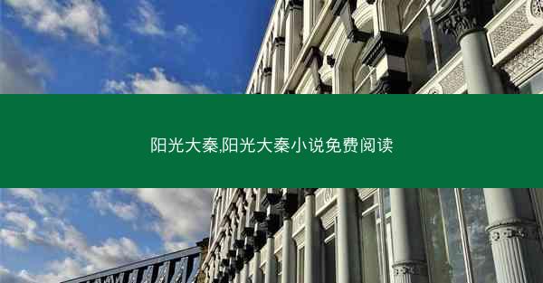 阳光大秦,阳光大秦小说免费阅读