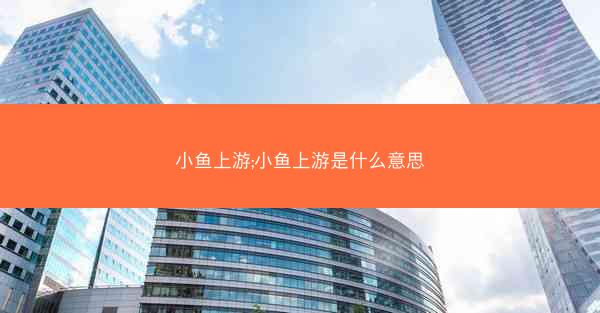 小鱼上游;小鱼上游是什么意思